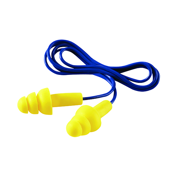 3M Ultrafit Corded Ear Plugs (50 Pack) UF-01-000
