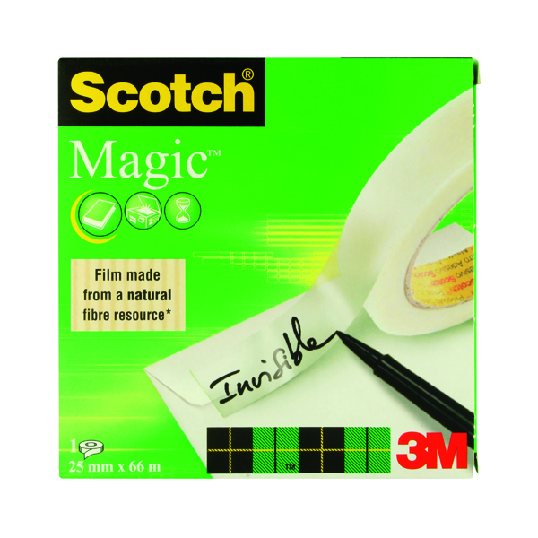 Scotch Magic Tape 810 25mmx66m Transparent 8102566