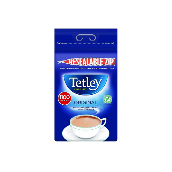 Tetley One Cup Tea Bags Catering Pack (1100 Pack) A01161