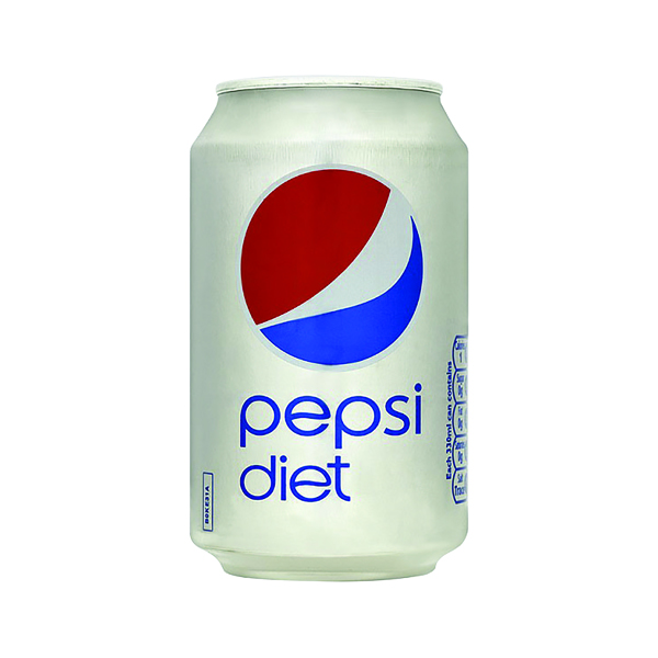 Diet Pepsi Cola Cans 330ml (24 Pack) 202428