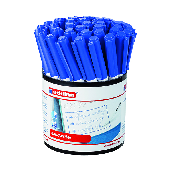 Edding Handwriter Pen Blue (Pack of 42) 1408003