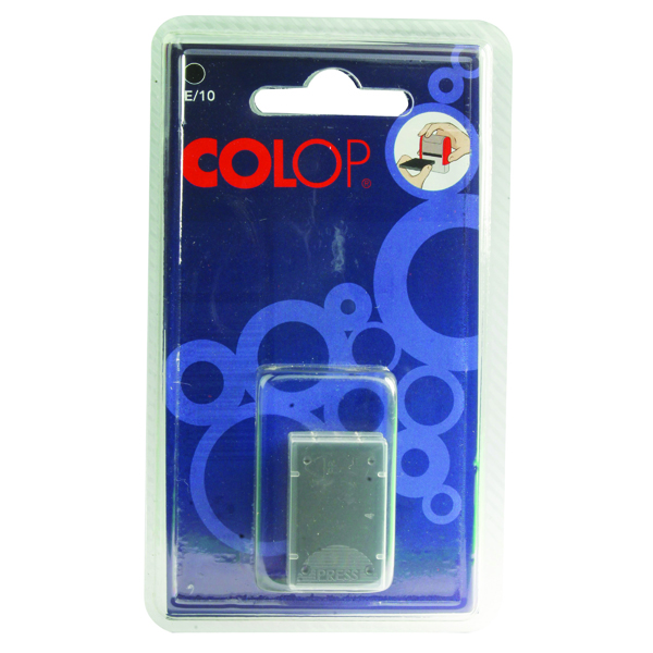 COLOP E/10 Replacement Ink Pad Black (2 Pack) E10BK