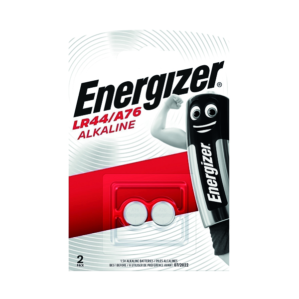 Energizer Speciality Alkaline Battery A76/LR44 (2 Pack) 623055