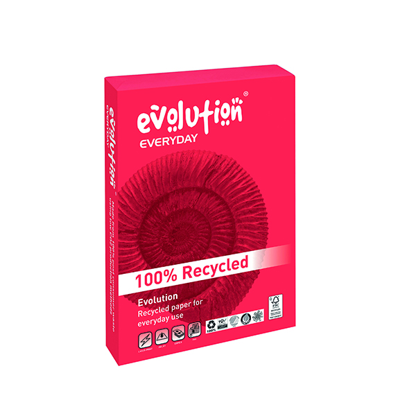 Evolution White Everyday A3 Recycled Paper 80gsm (500 Pack) EVE4280