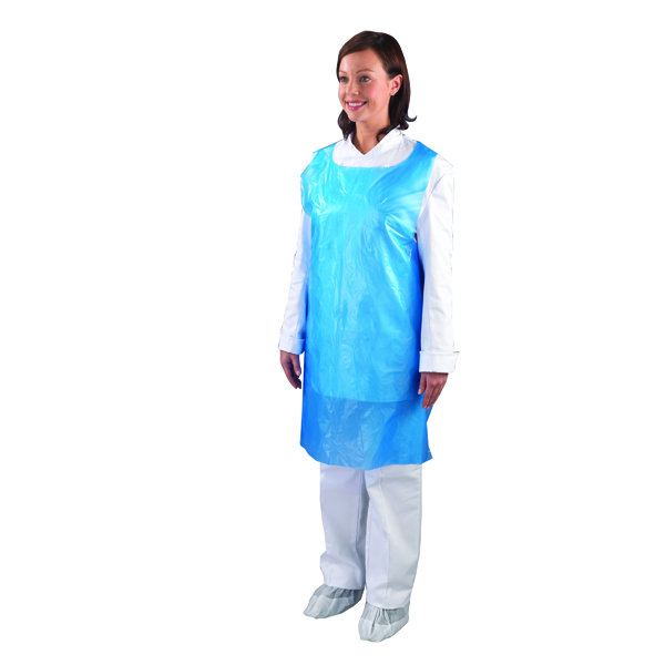 Shield Disposable Aprons on a Roll Blue (1000 Pack) A2B/R
