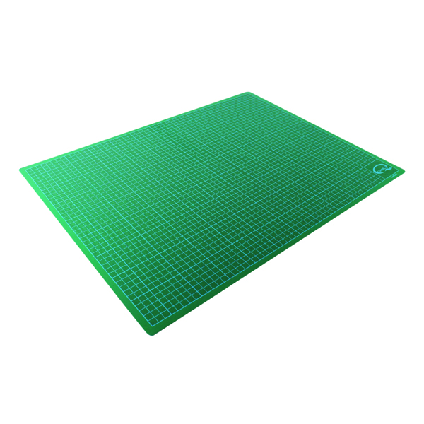 Q-Connect Cutting Mat Non-Slip PVC A3 Green KF01136