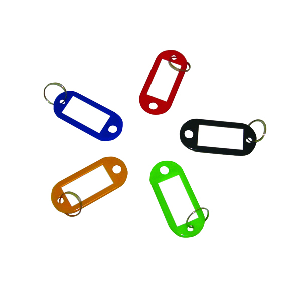 Q-Connect Key Fobs Assorted (100 Pack) KF10869