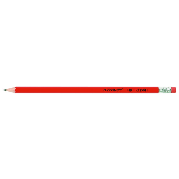 Q-Connect HB Rubber Tipped Office Pencil (12 Pack) KF25011