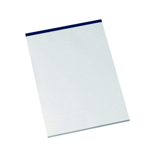 Q-Connect Narrow Ruled Board Back Memo Pad 160 Pages A4 (10 Pack) KF32006