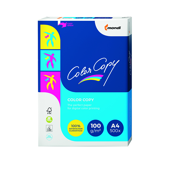 Color Copy A4 Paper 100gsm White (Pack of 500) CCW0324