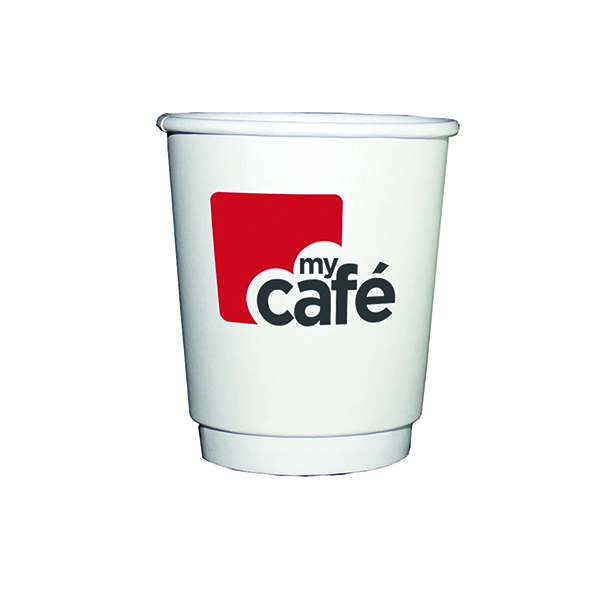MyCafe 8oz Double Wall Hot Cups (Pack of 500) HVDWPA08V