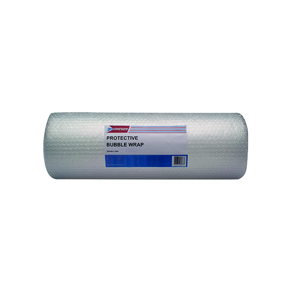 GoSecure Bubble Wrap Roll Large 500mmx10m Clear (Pack of 4) PB02289
