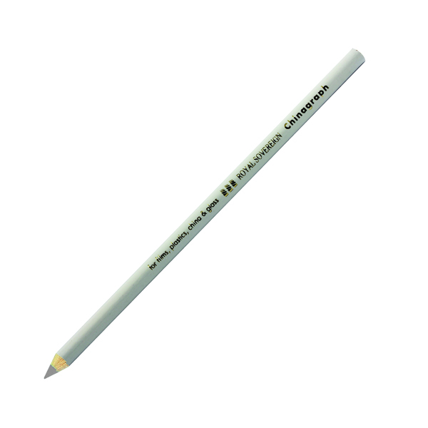 West Design White Chinagraph Marking Pencil (12 Pack) RS523055