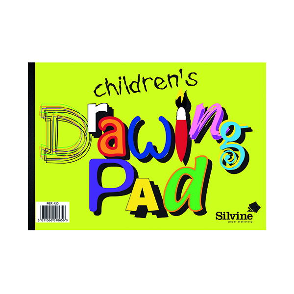 Silvine Children's Drawing Pad (12 Pack) 420