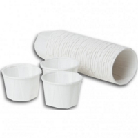 Medicine Measure Paper Pot White 28ml