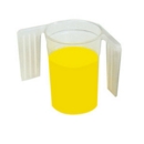 Beaker Feeder Cup Plastic With Easy Grip Handles 250ml
