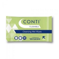 Conti Flushable Cleansing Wet 24cm x 22cm (50 pack)