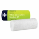 White Open Wove Bandage BP 7.5 (pack of 12)