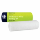 White Open Wove Bandage10cmx5m (pack of 12)