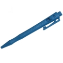 Metal Detectable Retractable H Pen Blue Blu Housing Blu End