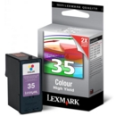 Original Lexmark No35 High Capacity Colour Ink