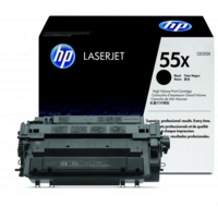 Original HP 55X High Capacity Black Toner Cartridge