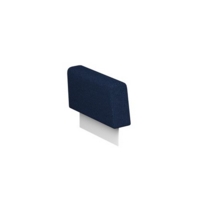 Alto modular reception seating cushion divider maturity blue
