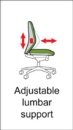 Arcade black mesh back operator chair with grey fabric seat and light grey frame and chrome base