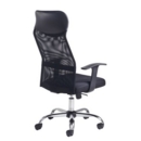 Aurora high back mesh operators chair - black