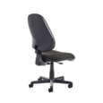 Bilbao fabric operators chair with no arms - charcoal