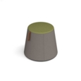 Groove modular breakout seating shade with leather strap handle - forecast grey body with endurance green top