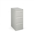 Bisley steel 3 drawer public sector contract filing cabinet 1016mm high - goose grey