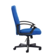 Cavalier fabric managers chair - blue