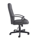 Cavalier fabric managers chair - charcoal