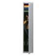 Bisley lockers with 1 door 305mm deep - grey