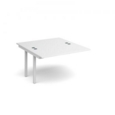 Connex add on units back to back 1200mm x 1600mm - white frame and white top