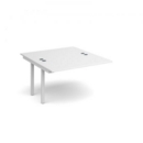 Connex add on units back to back 1200mm x 1600mm - white frame and white top