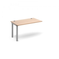Connex add on unit single 1200mm x 800mm - silver frame and beech top