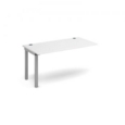 Connex add on unit single 1400mm x 800mm - silver frame and white top