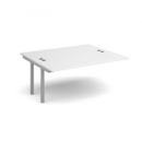 Connex add on units back to back 1600mm x 1600mm - silver frame and white top