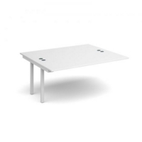 Connex add on units back to back 1600mm x 1600mm - white frame and white top