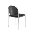 Coda multi purpose chair and no arms and black fabric
