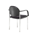 Coda multi purpose chair and with arms and black fabric