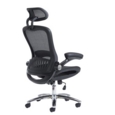 Curva high back mesh chair - black