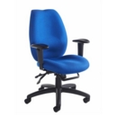 Cornwall multi functional operator chair - blue