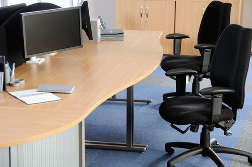 Cornwall multi functional operator chair - blue