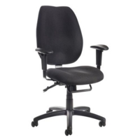 Cornwall multi functional operator chair - black