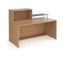 Denver medium straight complete reception unit - beech
