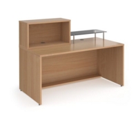 Denver medium straight complete reception unit - beech