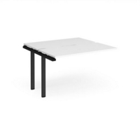 Adapt add on unit single 1200mm x 1200mm - black frame and white top